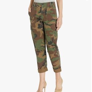 HUDSON Women's High Rise Classic Cargo NWT